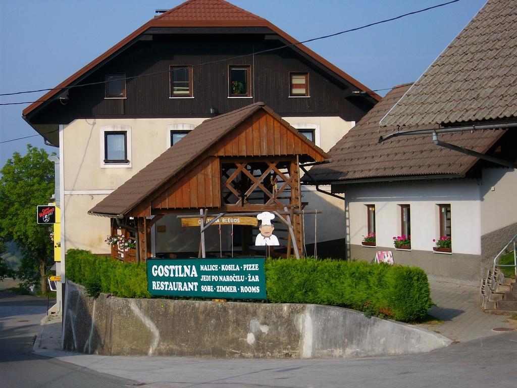 Gostilna Pension Blegos Poljane nad Škofjo Loko Zewnętrze zdjęcie