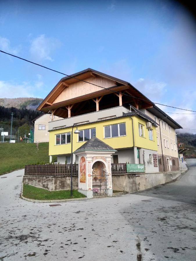 Gostilna Pension Blegos Poljane nad Škofjo Loko Zewnętrze zdjęcie